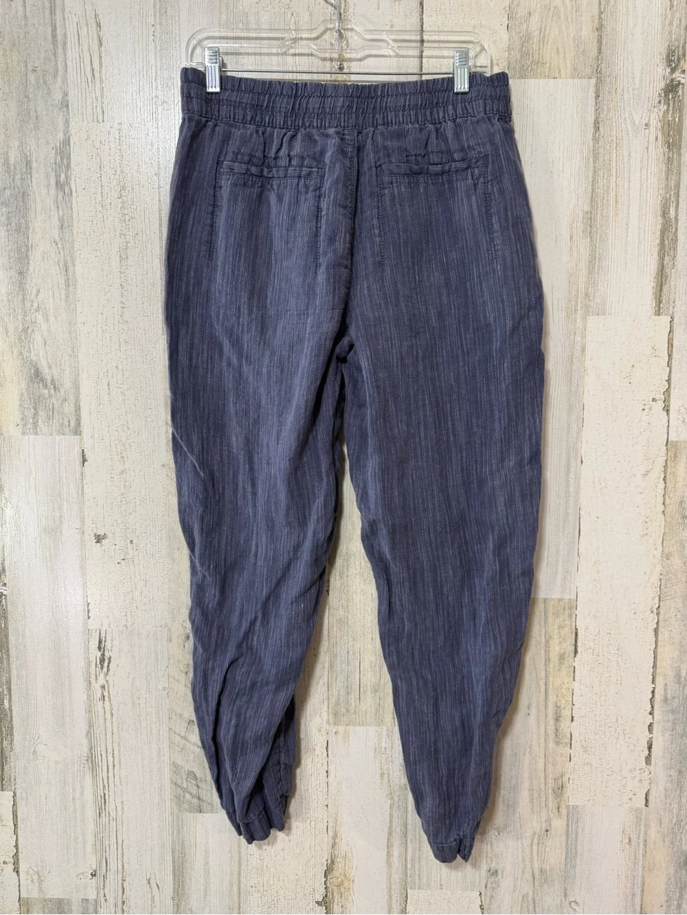 Athleta Navy Blue Drawstring Elastic Waist Jogger Pants - Picture 5 of 13